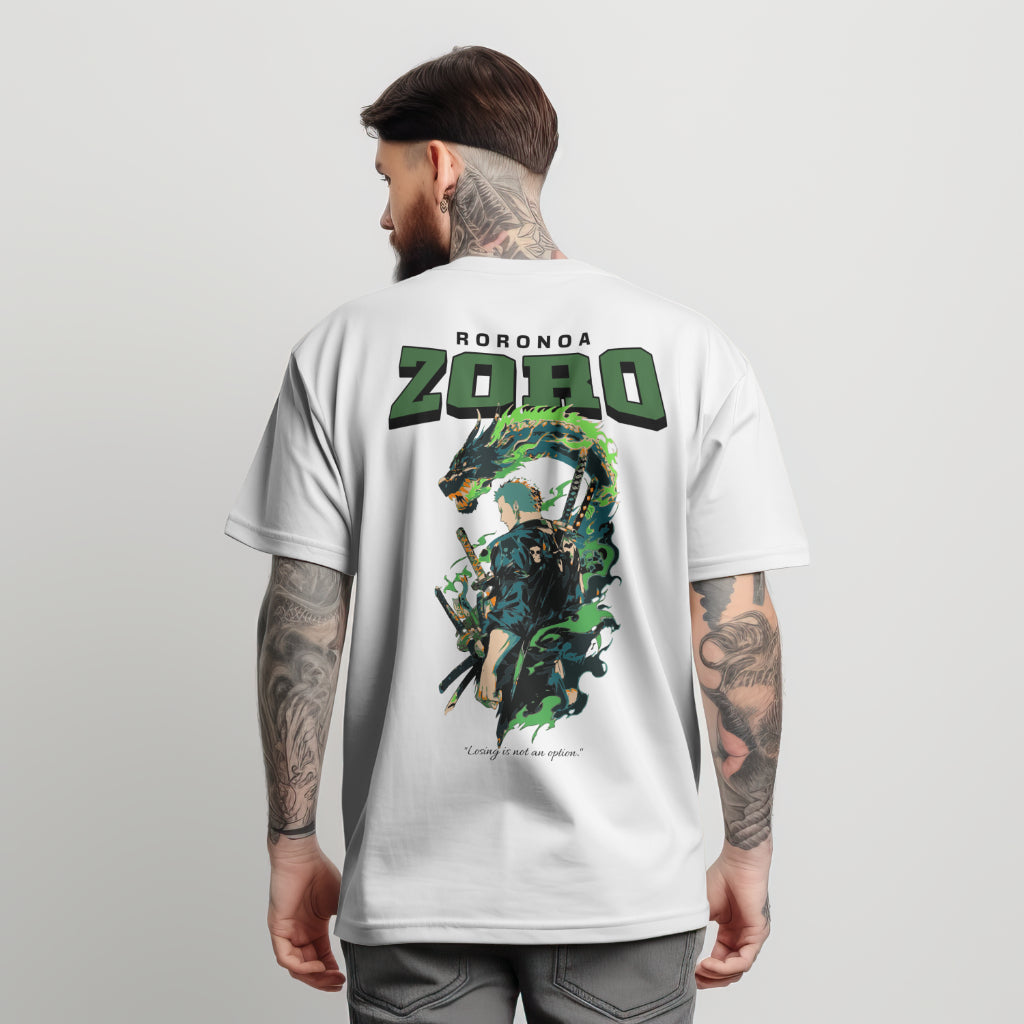 Zoro Oversized White T-shirt