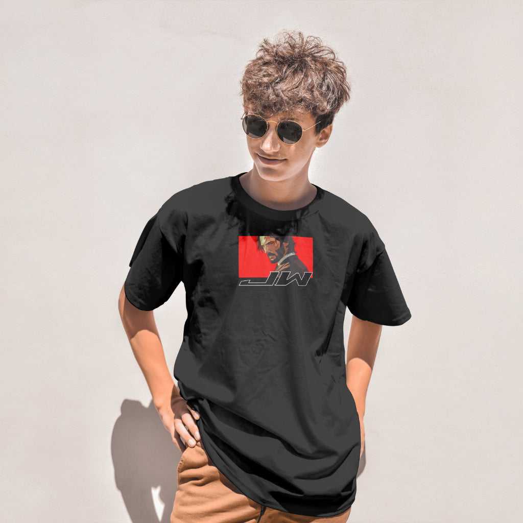 John Wick Oversized Black T-shirt