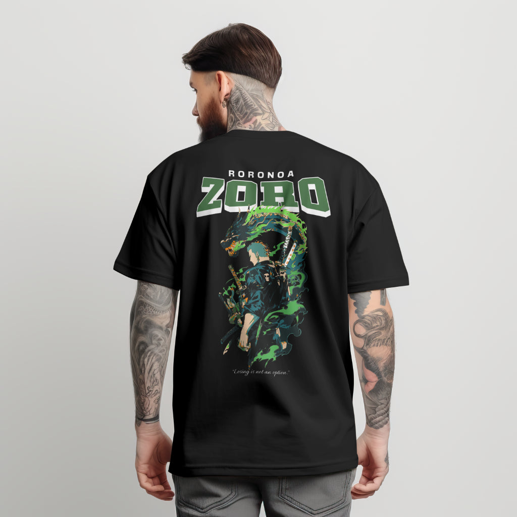 Zoro Oversized Black T-shirt
