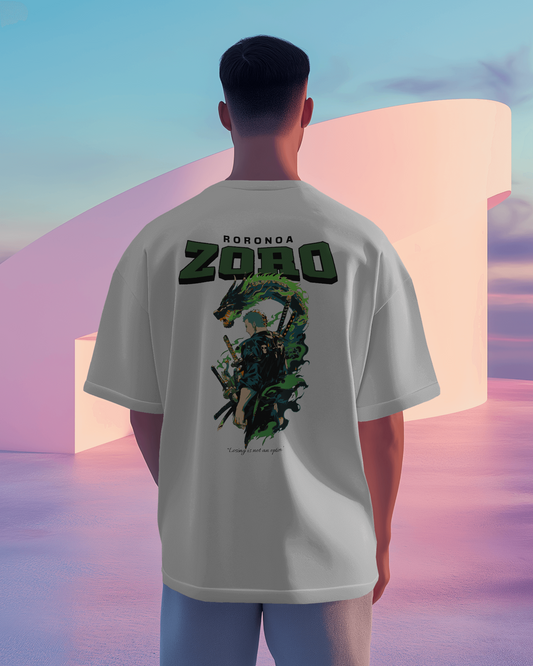Zoro Oversized White T-shirt